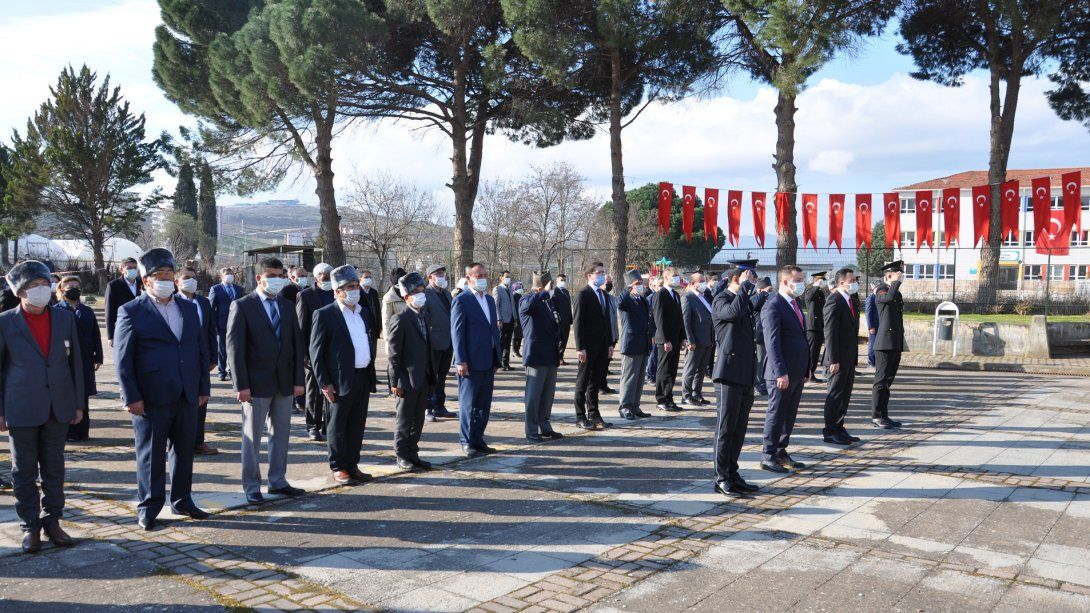 18 Mart Şehitleri Anma Günü ve Çanakkale Deniz Zaferi'nin 106. Yıl Dönümü Töreni